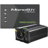 Przetwornica napięcia Qoltec Monolith 600 MS Wave | 12V na 230V | 300/600W | USB