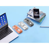 Mysz bezprzewodowa Manhattan 2.4GHz RF USB 1600dpi przezroczysta