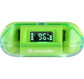 Słuchawki z mikrofonem Defender TWINS 916 bezprzewodowe Bluetooth zielone