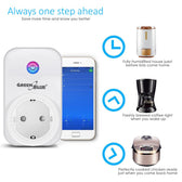Gniazdko zdalnie sterowane GreenBlue GB155G WiFi Android iOS Alexa Google Home timer max 2000W (typ niemiecki)