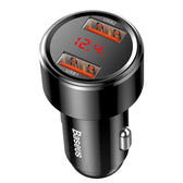 Ładowarka samochodowa Baseus Magic BS-C20A CCMLC20A-01 45W z dwoma gniazdami USB Quick Charge 3.0
