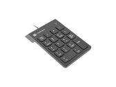 Klawiatura Natec Goby 2 numeryczna USB 18 klawiszy czarna