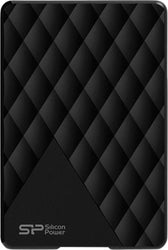 Dysk zewnętrzny Silicon Power Diamond D06 2TB Black USB 3.1 Super lekki