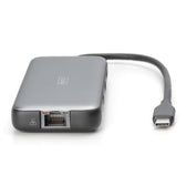Stacja dokująca DIGITUS USB Typ C 8-portów 2x HDMI 4K/60Hz PD 3.0