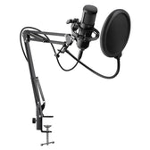 Mikrofon przewodowy Defender SPACE GMC 450 ze statywem STREAM strumieniowy USB
