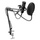 Mikrofon przewodowy Defender SPACE GMC 450 ze statywem STREAM strumieniowy USB