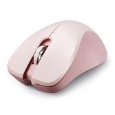 Mysz bezprzewodowa Perixx PERIMICE-621 optyczna 1600dpi 2.4 GHz, różowa, silent, cicha, bezklikowa