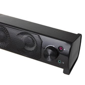Głośniki komputerowe soundbar Audiocore AC955 3Wx2, LED, USB 5v, wejście liniowe