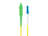 Patchcord światłowodowy Lanberg SM LC/UPC-SC/APC SIMPLEX 3.0MM LSZH G657A1 1m żółty