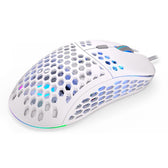 Mysz przewodowa Endorfy LIX Plus Onyx White (EY6A003)