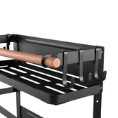 Półka magnetyczna na lodówkę / pralkę Maclean MC-910 czarna, 12kg max