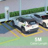 Kabel EV Qoltec typ2 do ładowania samochodu | 230V | 7kW | 32A | 5m