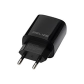 Ładowarka sieciowa Beline 20W 1xUSB-C PD 3.0+kabel USB-C - czarna