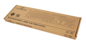 Klawiatura przewodowa Titanum TKR101 USB RUSSIAN czarna