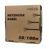 Kabel S/FTP LogiLink CPV0053 kat.7 miedź, drut, 50m