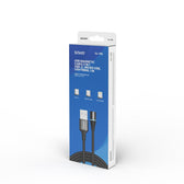 Kabel USB 2.0 SAVIO CL-152 USB – USB Typ C, Micro i Lightning, QC i PD 3.0, magnetyczny, 1m, czarny