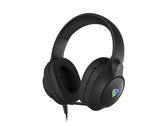 Słuchawki z mikrofonem Genesis Neon 213 RGB nauszne czarne