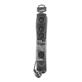 Listwa zasilająca antyprzepięciowa Qoltec 6 gniazd | 3m