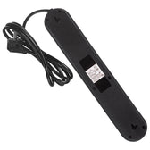 Listwa zasilająca Maclean MCE395 B, przedłużacz 5 gniazd + 3xUSB, 110-240V AC 50/60Hz, 2.1A max 2500W, 1,5m, czarna