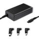 Zasilacz sieciowy Qoltec specjalizowany do Dell 65W | Smart Plug | 3 wtyczki | +kabel zasilający