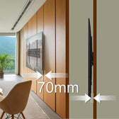 Uchwyt do telewizora Maclean MC-778 26-65" 45kg czarny max VESA 400x400