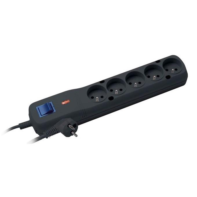 Listwa zasilająca Lestar LF-530WA 5+ 5m czarna