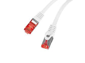 Patchcord Lanberg S/FTP kat.6 5m LSZH CU fluke passed biały