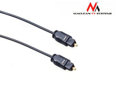 Kabel audio Maclean MCTV-755 Toslink (M) - Toslink (M), 5m, czarny