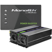 Przetwornica napięcia Qoltec Monolith 4000 MS Wave | 12V na 230V | 2000/4000W | USB