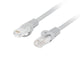 Patchcord Lanberg UTP kat.6 1,5m LSZH CU fluke passed szary