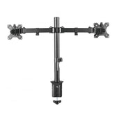 Uchwyt biurkowy LCD/LED Techly 13"-32" 2x8kg, 2 monitory