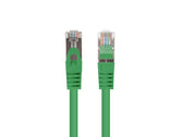 Patchcord Lanberg FTP kat.6 0,25m zielony 10-pack