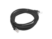 Patchcord Lanberg UTP kat.5e 3m czarny
