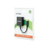 Kabel adapter Manhattan AV USB-C 3.1 na HDMI M/F 1080p 4K