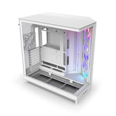 Obudowa NZXT H9 Flow RGB (2025) Midi Tower z oknem biała