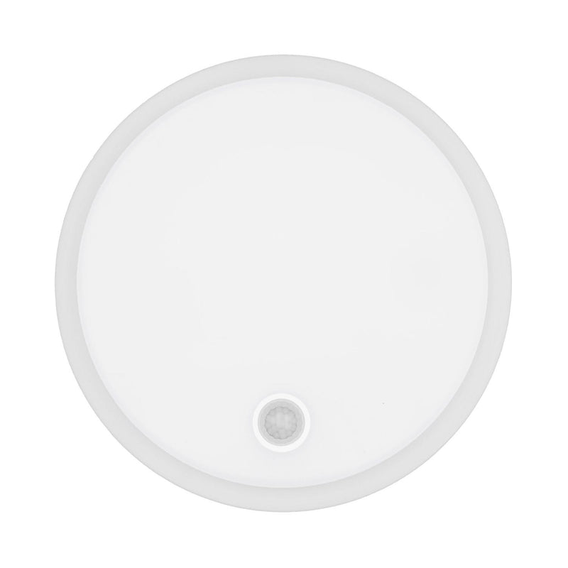Lampa LED z czujnikiem ruchu Maclean MCE535 W, czujnik PIR, biała, 10W/15/18W, IP65, możliwość zmiany barwy 3000/4000/6000K