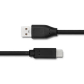 Kabel USB 2.0 Qoltec A męski/ USB 3.1 typC Męski | 0,25m