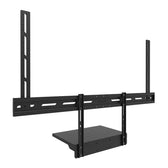 Zestaw półki na laptopa Neomounts AV45-500BL 43"-110" max. 2,5kg max. VESA 800x800 czarny