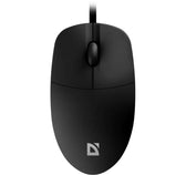 Mysz przewodowa Defender AZORA MB-241 OPTICAL 1200dpi 3P czarna kabel 1.8 m