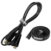 Organizer na kable Savio OC-07 Taśma, Rzep, 14mm szerokości, 10m