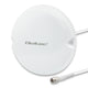 Antena 5G LTE Qoltec sufitowa | 5dBi | 50W | Wewnętrzna