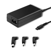 Zasilacz sieciowy Qoltec specjalizowany do Dell 65W | Smart Plug | 3 wtyczki | +kabel zasilający