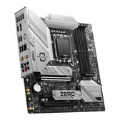 Płyta MSI B760M PROJECT ZERO /B760/DDR5/SATA3/M.2/USB3.2/WiFi/BT/PCIe5.0/s.1700/mATX