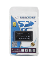 Uniwersalny czytnik Kart Pamięci Esperanza EA119 USB 2.0