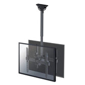 Uchwyt sufitowy Neomounts NM-C440DBLACK do podwójnych ekranów 32"–60" (tył do tyłu) max 45 kg max VESA 400x400 Czarny