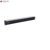 Listwa zasilająca Intellinet Rackowa 19" 1U, 8 gniazd C19, 2m
