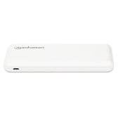 Powerbank Manhattan 10000mAh 2x USB-A 2.1A/1A Kabel USB 2w1