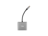Hub USB Natec Fowler Multi Port mini USB-C PD, USB 3.0, HDMI 4K