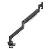 Uchwyt do monitora Maclean MC-968, podwójne ramię, ze sprężyną gazową, 17"-57", 27 kg