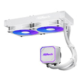 Chłodzenie wodne ASRock Pro White 240 ARGB 2x120mm